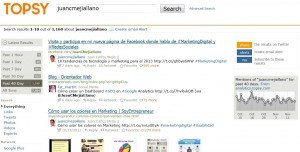 Clic para ir a Topsy.com