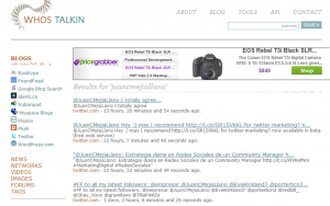 Clic para ir a WhosTalkin.com