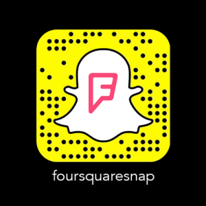 Foursquare Código Snapchat