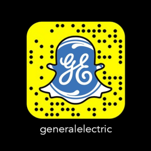 General Electric (GE) Código Snapchat