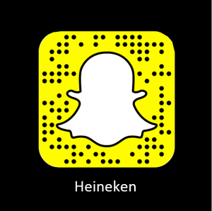 Heineken Codigo Snapchat