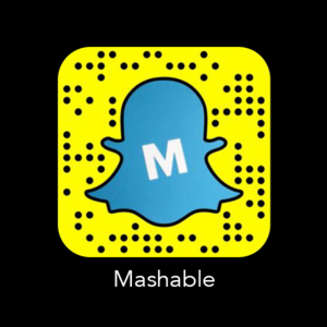 Mashable Código Snapchat