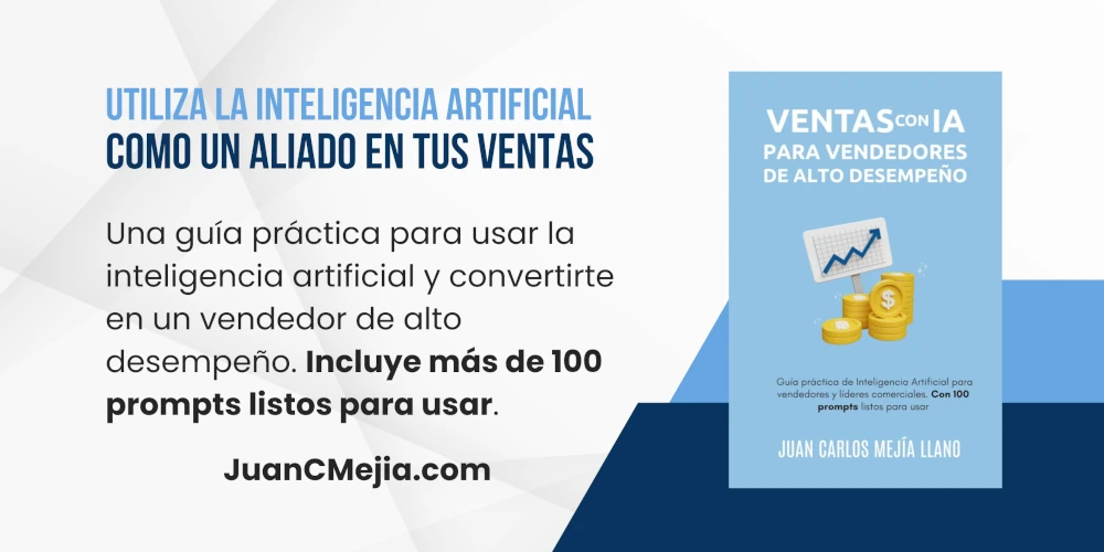 Libro: Ventas con IA para Vendedores de Alto Desempeño